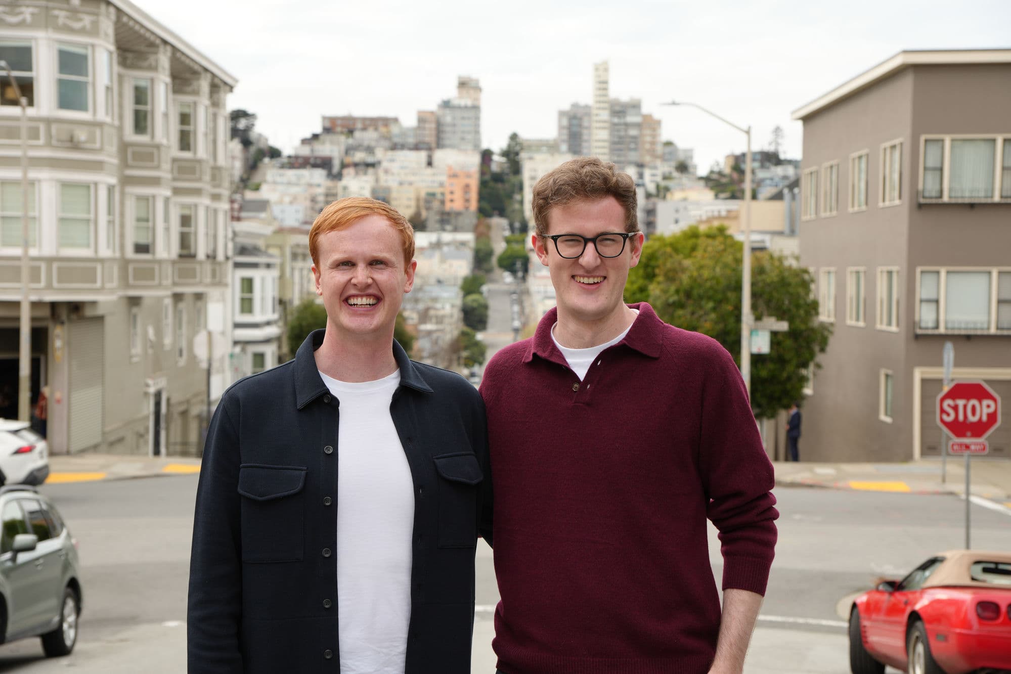 End Close founders Sean Bolton and David Newell in San Francisco